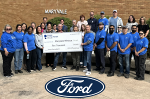 Ford Motor Company Volunteers Help Transform Maryvale Campus of Care Through Beautification Project and $10,000 Investment